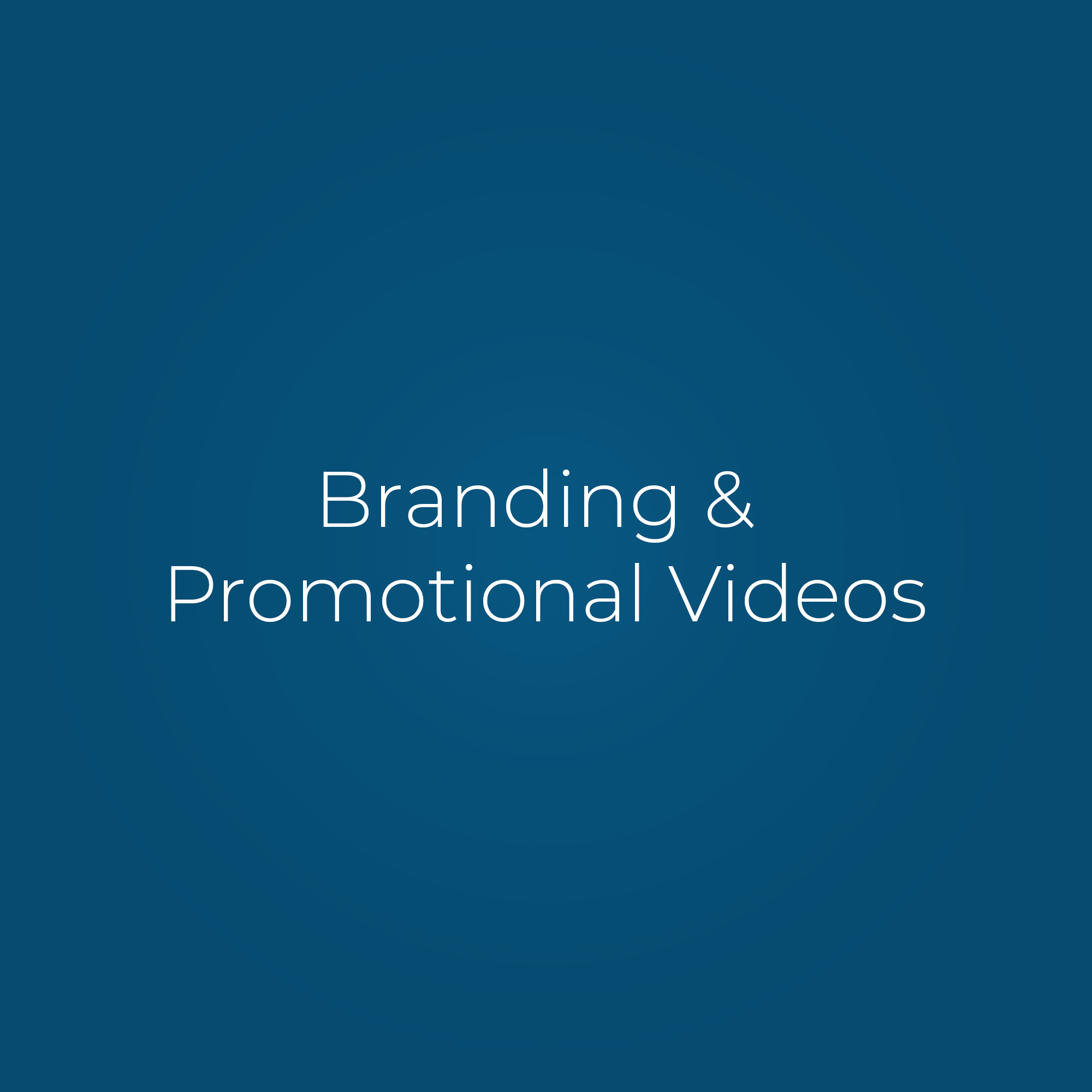 Branding & Promotional Videos